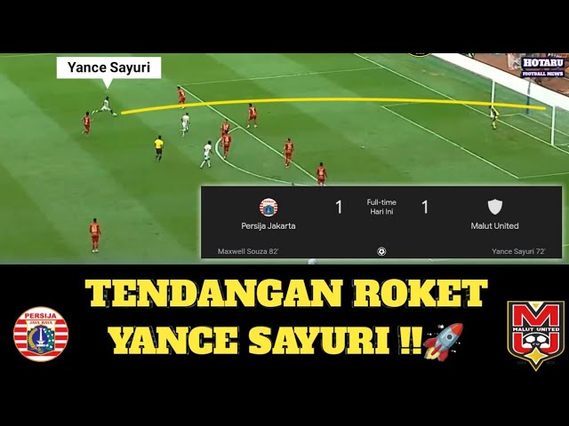 Diwarnai Kartu Merah dan VAR, Persija Jakarta Vs Malut United !!