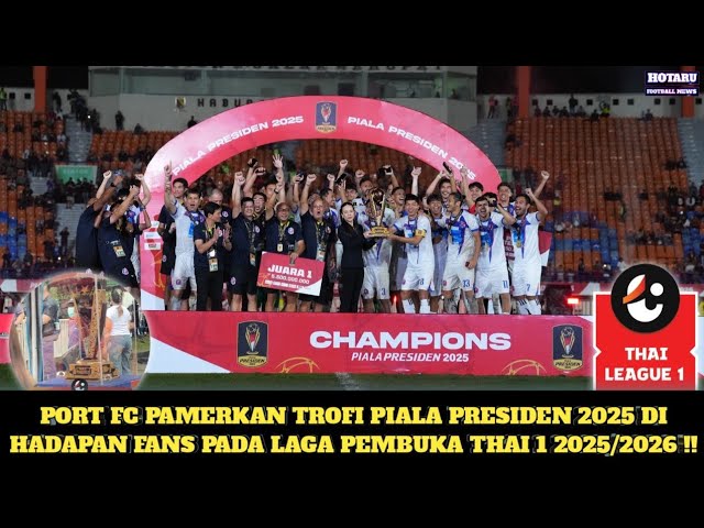 Cara Unik Port FC: Daya Tarik Trofi Kayu bagi Fans Setia
