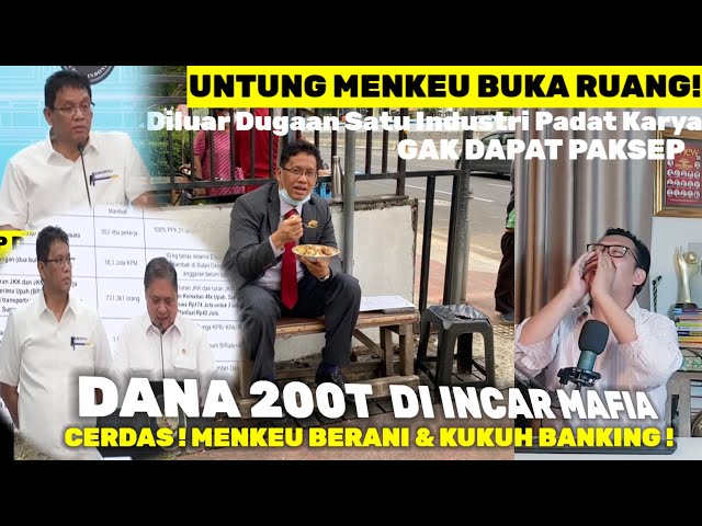 Berani P Purbaya Kukuh Dulukan & Disiplinkan Bank, Cuma Awas Mafia Incar 200T & Bantu Gudang Garam Pak