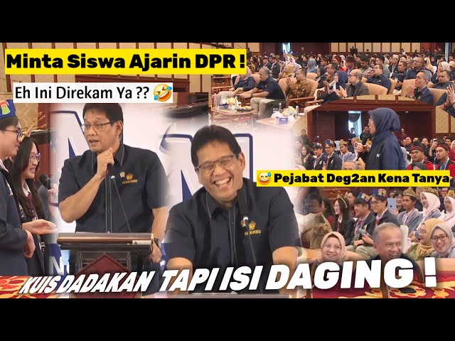 Youtube Thumnail image of : Kuis Pak Purbaya Gokil Tapi Isi Daging Semua, DPR Kena Sindir ! Gak Sadar Lagi Live
