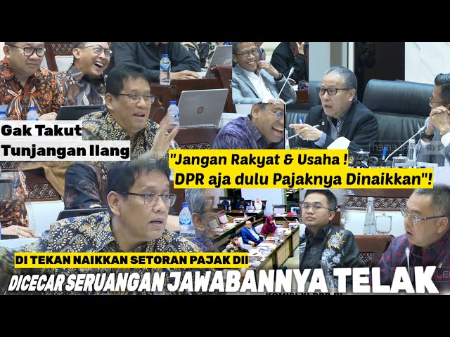 Youtube Thumnail image of : Logis,P Purbaya Hadapi DPR Dgn Tawa! Setoran Kurang Tukine Mau Disunat Auto Dibalik DPR Dulu Enaknya