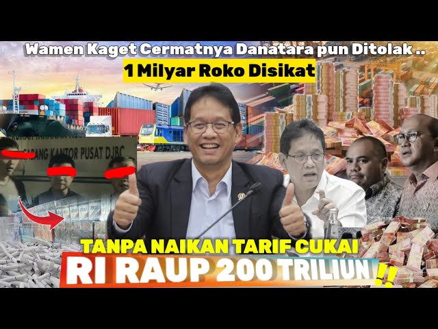 Good Job P Purbaya Tarif Tetap Tapi RI Raup 200Triliun Cukai,Tegase Gak Kaleng Danantara aja Ditolak