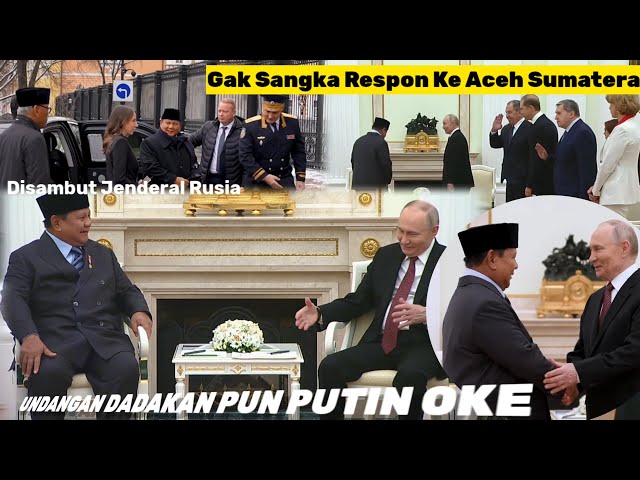 Presiden Rusia Auto Terkekeh P Prabowo Ngundangnya Gokil, P Putin Acc Nuklir & Mau Datang Ke RI
