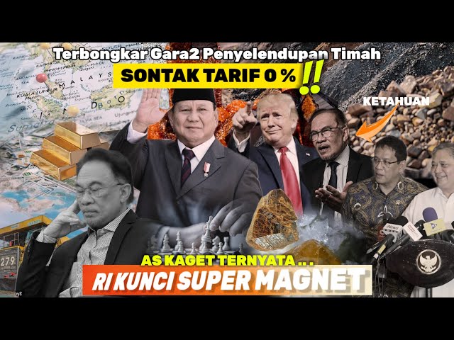 Trump AS Bertekuk Lutut Indonesia Unggul, PM Malaysia Kaget, P Prabowo Kini Pegang Kunci Supermagnet