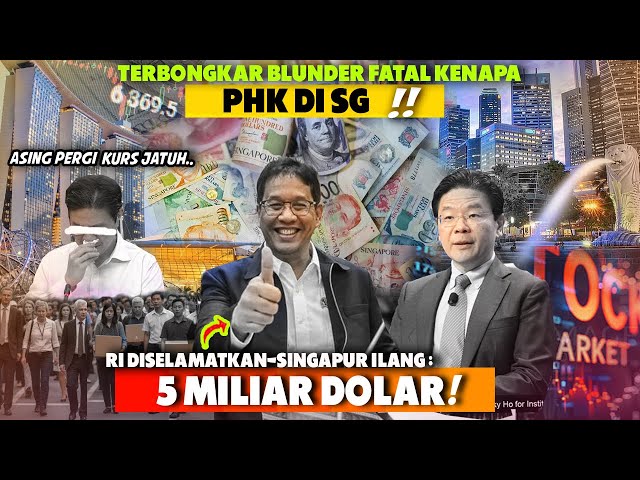Beda PM Singapura Naikkan Pajak PPN, Purbaya Gak; Diluar Dugaan 5 Miliar Dolar Lenyap Sampai PHK Banjiri Singapura