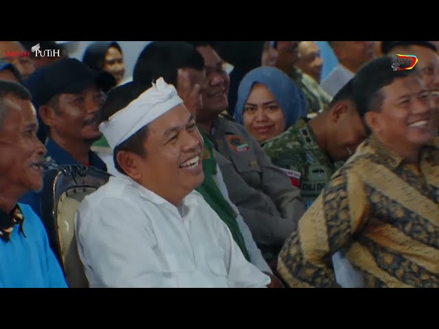 Tercengang P Prabowo Etos Menta Amran Berlian Smp Lupa KDM Jam Tiang listrik &Tegas,Tamu Riuh Aplaus