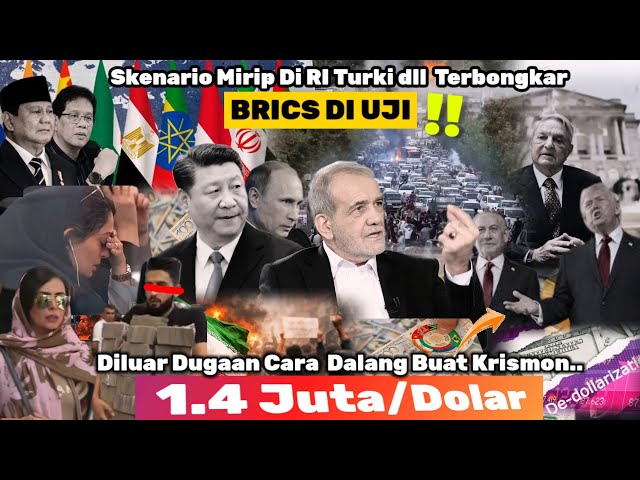 Iran Krisis Moneter BRICS Diuji, Strategi Presiden Prabowo dan Pak Purbaya Menghadapi Tekanan Ekonomi