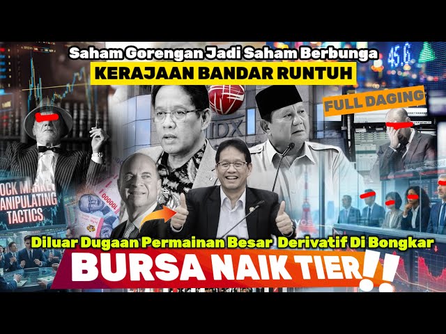 P Purbaya P Presiden,Ini Solusi Bursa Crash Naik Tier Saham Berbunga Yg DiluarDugaan Bandar Gorengan